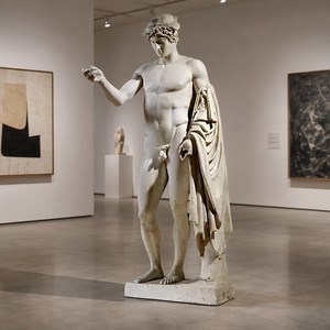 Escultura Neoclásica de Héroe en Mármol de Carrara Natural Hecha a Mano, Resistente a la Intemperie, para Villa, Mansión, Jardín, <span class=keywords><strong>Iglesia</strong></span>, Interior/Exterior - Product Image 5