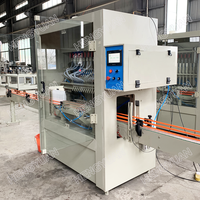 Machine de remplissage automatique pneumatique anti-corrosion à gravité pour liquides chimiques, à engrenages/moteur, haute capacité, pour eau de Javel