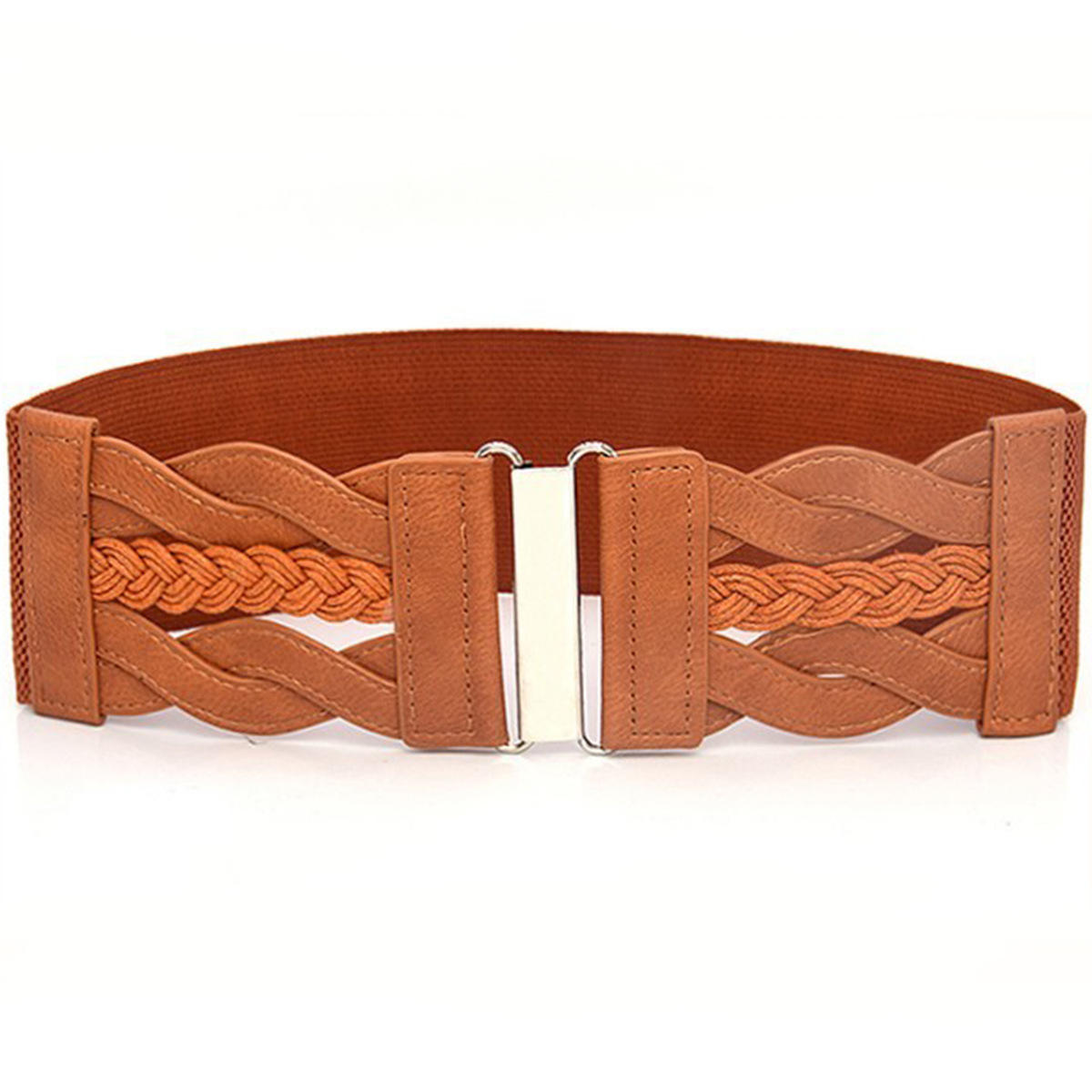 Stylish Elastic Belt for Women Vintage Totem Waistband