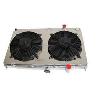 Radiatore di Raffreddamento in Alluminio Completo con Ventola e Copertura per Mitsubishi Lancer <span class=keywords><strong>Evolution</strong></span> 4/5/6 2000- (<span class=keywords><strong>Evolution</strong></span> 9) - Ricambio Auto - Product Image 4