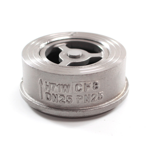 Vanne anti-retour manuelle à ressort SS304 CF8, type Wafer, avec siège à <span class=keywords><strong>disque</strong></span> <span class=keywords><strong>et</strong></span> levage par pression - Product Image 3