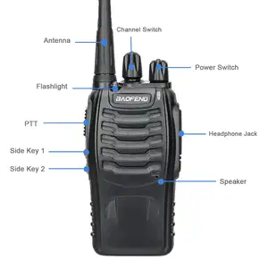 Wireless Custom UV 5R Wholesale BF Handy GPS Handheld Walkie Talkie 2 Way Radio Long Range Distance Walkie-talkie