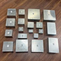 Boîtier de jonction électrique en acier galvanisé en gros 150x150x105mm, boîtier métallique avec découpes, OEM ODM