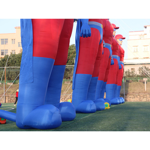 Siêu nhân bơm hơi quảng cáo khổng lồ ngoài trời cao 7.5 mét với áo choàng cho các sự kiện khuyến mãi từ Sino inflatables - Product Image 6