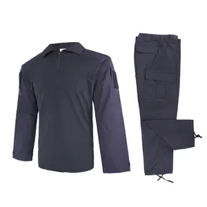 Doublesafe Uniforme tático de malha de cor sólida, uniforme de combate para roupas táticas Gen2 G2