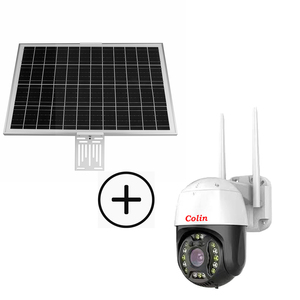 Colin Pin Sạc Không Dây Không Dây Chạy Bằng Năng Lượng Mặt Trời Camera An Ninh WiFi 2mp Ngoài Trời Ghi Hình Chuyển Động PIR Hai Chiều - Product Image 1