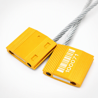 Sceau de conteneur en acier haute sécurité AH-CS001 ISO17712 pour usage automobile, taille 1,5-5,0 mm