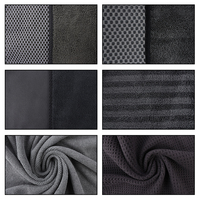 Chiffons de nettoyage en microfibre non tissée personnalisés 30*40cm pour le nettoyage et le séchage des voitures