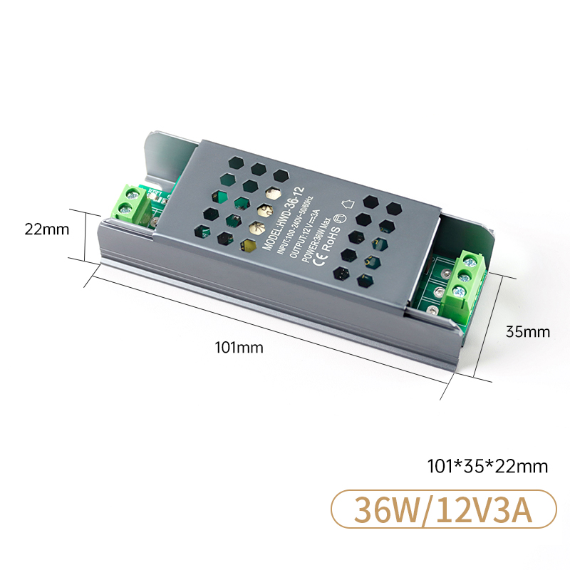 36 W