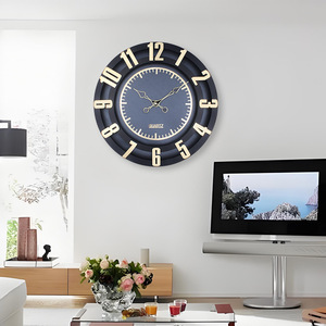 Orologio <span class=keywords><strong>da</strong></span> <span class=keywords><strong>Parete</strong></span> in Plastica 40cm, Orologio Digitale Moderno <span class=keywords><strong>per</strong></span> Sala <span class=keywords><strong>da</strong></span> Pranzo, Ufficio, Negozio, Decorazione - Product Image 4