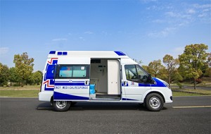 Modèle personnalisé 1veco 4x4 Ambulance diesel 4 roues motrices Prix du véhicule ambulance - Product Image 2