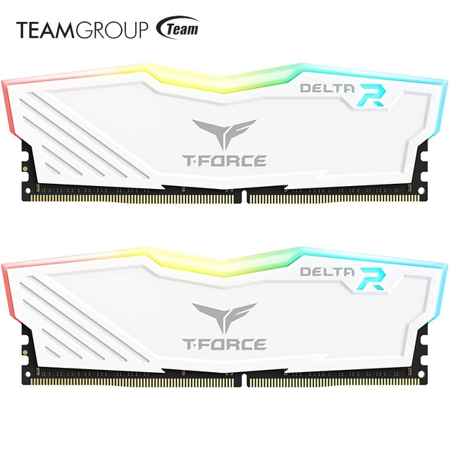 TEAMGROUP DDR4 RAM DELTA RGB Memory Module Desktop 8GB 3600Mhz Compatible With Intel/AMD Platform Supporting XMP2.0