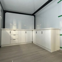 Casa Modular de Contenedores de 20 pies y 3 Dormitorios, Diseño Personalizado Directo de Fábrica, Apartamento Expandible de Lujo con Terraza