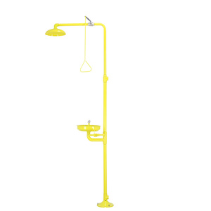 Stazione di Lavaggio Oculare di Emergenza in Acciaio Inox Composito con Ugelli Autopulenti Soluzione di Sicurezza <span class=keywords><strong>B2B</strong></span> per Laboratori e Luoghi di Lavoro - Product Image 4
