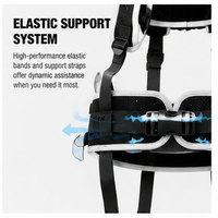 Exosquelette passif durable AI Exo Tech avec kit d'outils de rangement pour une utilisation en intérieur/extérieur, pour améliorer la sécurité et la force des bras des travailleurs