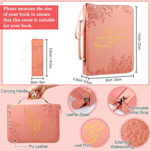 Sac d'église imperméable, étui pour <span class=keywords><strong>livre</strong></span> de la <span class=keywords><strong>Bible</strong></span>, housses de <span class=keywords><strong>Bible</strong></span> avec fermeture éclair - <span class=keywords><strong>Acheter</strong></span> une housse de <span class=keywords><strong>Bible</strong></span> avec fermeture éclair - Product Image 2