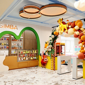 Aire de jeux intérieure colorée à prix avantageux pour enfants, thème jungle populaire, centre de jeux pour enfants pour l'école - Product Image 2