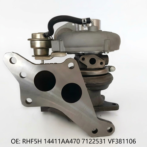 Turbocompresor RHF5H <span class=keywords><strong>de</strong></span> Alto Rendimiento 14411AA470 7122531 VF381106 Aleación K18 Equilibrado para Motor Subaru Legacy 2.0 GT EJ20 253HP - Product Image 1
