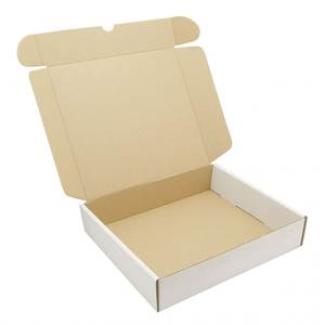 White Book <b>Box</b> 25.5x21.5x5 cm Paper & Media <b>Storage</b> Solution - Product Image 1