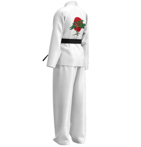 Ecowalson KOF <span class=keywords><strong>Cobra</strong></span> Kai Cosplay disfraz chico adulto blanco Kimono uniforme diadema <span class=keywords><strong>Anime</strong></span> Halloween fiesta traje chándal - Product Image 5