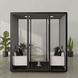 Cabina telefónica de oficina insonorizada de diseño moderno, sala de transmisión en vivo, sala de negociación <span class=keywords><strong>para</strong></span> reuniones con jaula <span class=keywords><strong>para</strong></span> mascotas, casa silenciosa <span class=keywords><strong>para</strong></span> perros, jaula <span class=keywords><strong>para</strong></span> <span class=keywords><strong>gatos</strong></span> - Product Image 1