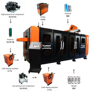 Sopladora Pet Maquina De Soplado Pet Sopladora De Botellas Pet Auto 12 Cavidades 24000-26000bph Para 100ml-2l - Product Image 4