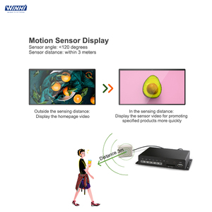 Boîtier Lecteur Multimédia Publicitaire Numérique MPC1005 avec Fonction GPIO, Lecteur Multimédia Audio Vidéo HD 1080P Multifonction avec Capteur de Mouvement - Product Image 4