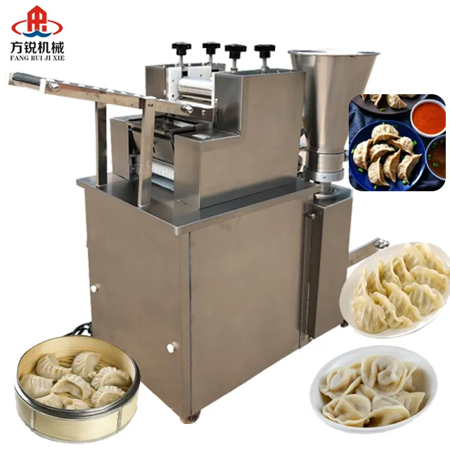 Macchina per mangiare istantanei samosa completamente automatica in acciaio inossidabile prezzo/macchina per fare gnocchi cinesi commerciali