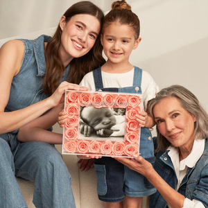 Ngày Valentine Quà Tặng Acrylic Bất Tự Nhiên Bất Tử Mãi Mãi Vĩnh Cửu Bảo Quản Hoa Hồng Fleur Khung - Product Image 6