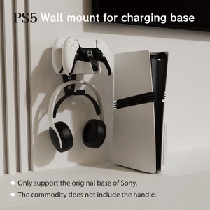 Original SN cho ps5 phổ trò chơi điều khiển sạc đứng treo tường phụ kiện Kit với headphone đứng - Product Image 4