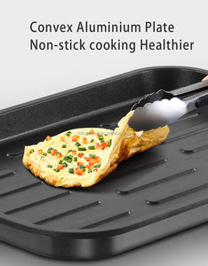 Parrilla y Plancha Eléctrica 2 en 1 Premium Directo de Fábrica, Sin Humo, para Asar en Interiores y Exteriores - Product Image 5