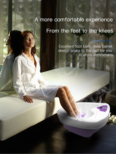 Masseur de pieds électrique, bain de pieds avec chaleur et massage pour usage domestique - Product Image 3