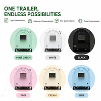 Kiosque mobile en fibre de verre et aluminium Goeasy pour la vente de bonbons, taille personnalisable et design résistant à la rouille