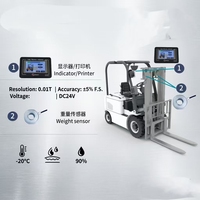 Limiteur de charge multifonctionnel pour chariot élévateur, boîtier en plastique moulé scellé, anti-interférences électromagnétiques, alimentation 12-36V, garantie 1 an