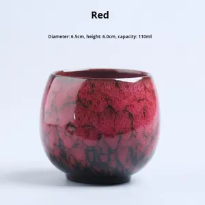 Taza de Té de Cerámica China Hecha en Horno, Taza de <span class=keywords><strong>Espresso</strong></span> Transfronteriza, Juego de Té Kung Fu, Taza de Degustación en Forma de Huevo, Tazón de Té, Taza Maestra - Product Image 6