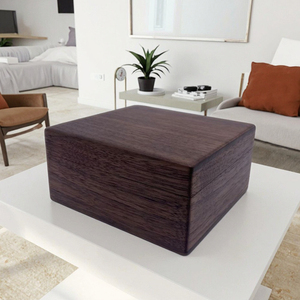 Joyero de madera con forro suave: almacenamiento compacto y elegante para accesorios pequeños, ideal para el hogar o regalos - Product Image 6