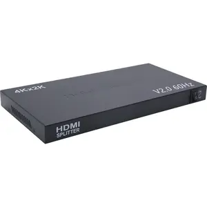 2.0 Ultra HD 1*8 HDMIビデオスプリッター1 in 8 outピクチャースプリッターSmart EDID HDCP 4K 60hzHdmiスプリッター