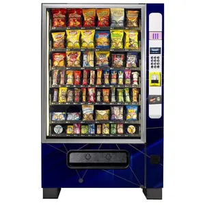 Large Capacity Combo Candy And Snack Drink Vending Machine For Foods And Drinks Vending Machine Refrigerator In USA