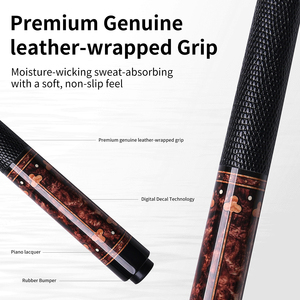 <span class=keywords><strong>Queue</strong></span> de <span class=keywords><strong>billard</strong></span> CUPPA en fibre de carbone, profil Pro Taper, faible déflection, joint radial, pointe de 12,5 mm, extension, club, tournoi, haute qualité - Product Image 5