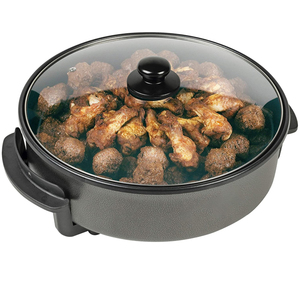 กระทะย่างพิซซ่าไฟฟ้า42ซม. 40ซม. 30ซม.,กระทะทอดทำแพนเค้กพายพิซซ่ากระทะไฟฟ้า - Product Image 6