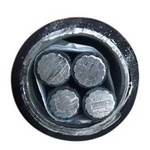 15kV Armored MC 90 Power cable copper XLPE insulated PVC Jacket 3core 4/0AWG factory price