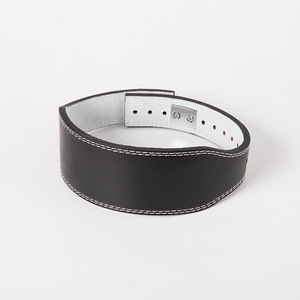 Cinturón de Cuero para Levantamiento de Pesas 2026 con Logotipo Personalizado, Soporte Lumbar, de Cuero Vacuno Genuino, para Hombres - Product Image 5