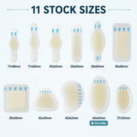 Pansements hydrocolloïdes OEM sur mesure, imperméables, respirants, à forte adhérence, pour talons, personnalisables pour votre marque