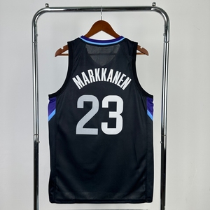 Vente en gros de vêtements pour hommes <span class=keywords><strong>Utah</strong></span> City <span class=keywords><strong>Jazz</strong></span> # <span class=keywords><strong>Maillot</strong></span> de basket-ball 23 Lauri Markkanen - Product Image 6