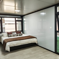 Villa mobile écologique moderne, petite cabane préfabriquée, maison préfabriquée en conteneur Apple