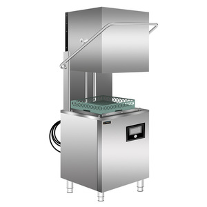 Huanxin Flip-Top Vollautomatische Gewerbliche Spülmaschine mit Elektrischer Heizung für Hotels, Küchen, Restaurants und Catering - Product Image 1