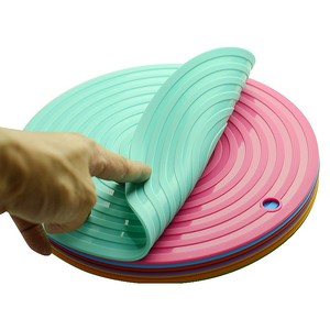 Multi Function New Heat Resistant Hot Pads Silicone <b>Trivets</b> Mat for Hot Pots and Pans - Product Image 2