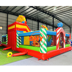 เครื่องเล่นเป่าลมสำหรับเด็ก GMY Dmuchaniec สนามเด็กเล่นกลางแจ้ง <span class=keywords><strong>รูป</strong></span>สัตว์ขนาดใหญ่ ชุดสไลเดอร์เป่าลมแบบคอมโบ - Product Image 5