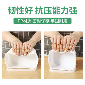Food Storage Container Rectangle With Lid Airtight For Refrigerator Kitchen Use - Product Image 3