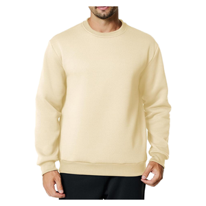 Men Casual Winter <b>Hoodie</b> Sweatshirt Long Sleeve Crew Neck Knitted Fabric Button Custom Logo OEM Service 100% <b>Polyester</b> <b>hoodie</b> - Product Image 1